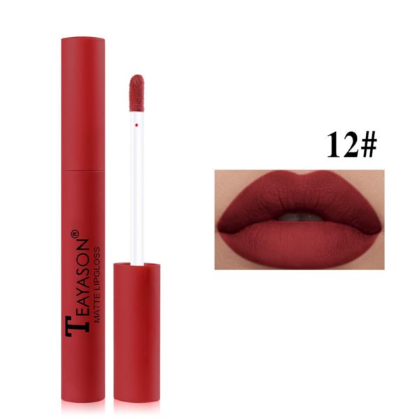 Cute Red Tube Mouth Red Brick Red Aunt Lipstick Is Not Easy Sweet Velvet 3ml Lip 5