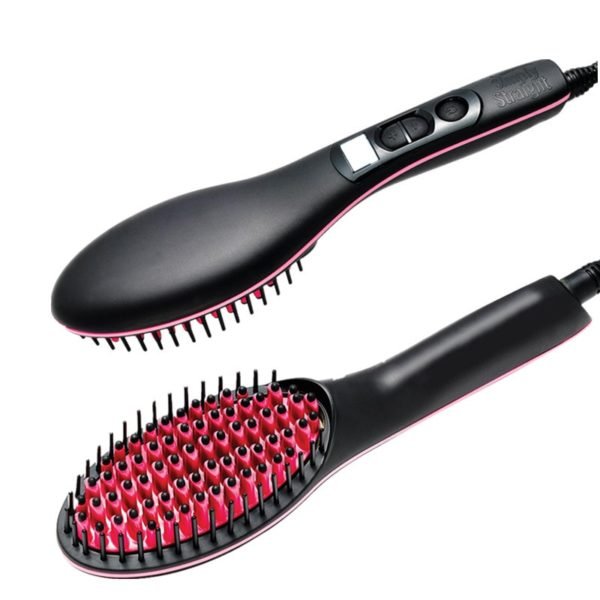 Electric Hair Straightener Brush Hair LCD Styling Straightening Comb Ionic Hair Brush Hot Irons Comb Hairbrush 1