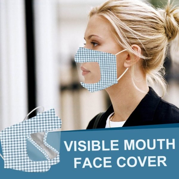 Face Mask With Clear Window Visible Expression For The Deaf And Hard Of Hearing Face Mascarillas 2