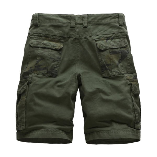 High Quality Camouflage Cargo Shorts Men Casual Military Army Style Beach Shorts Loose Baggy Pocket Shorts 3
