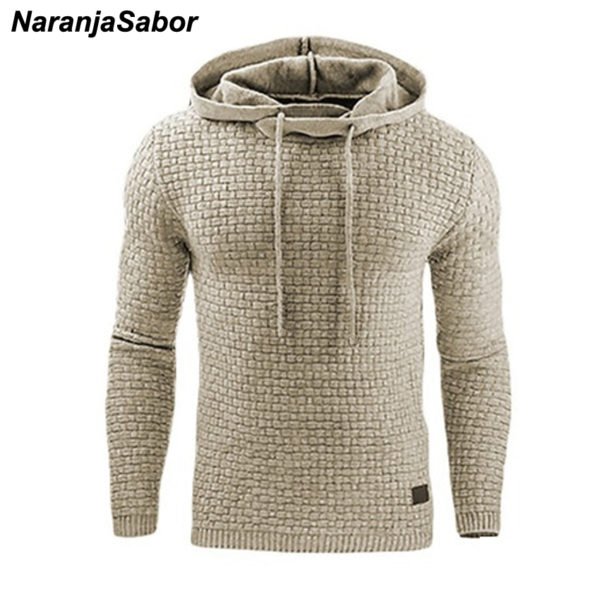 NaranjaSabor 2020 Autumn Men s Hoodies Slim Hooded Sweatshirts Mens Coats Male Casual Sportswear Streetwear Brand 5