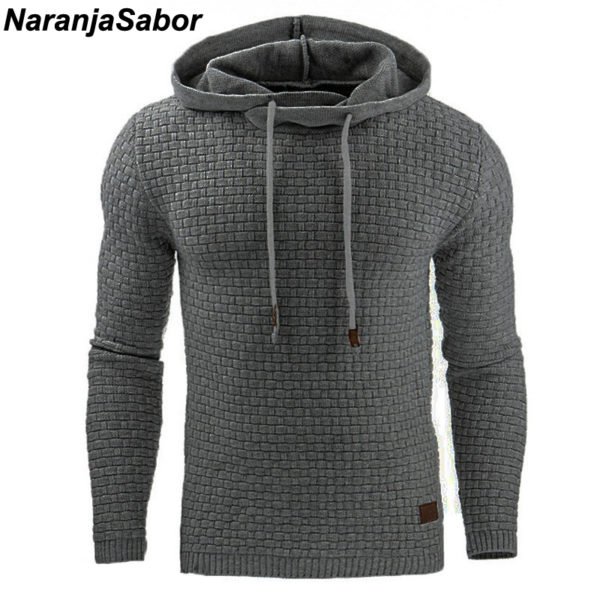 NaranjaSabor 2020 Autumn Men s Hoodies Slim Hooded Sweatshirts Mens Coats Male Casual Sportswear Streetwear Brand