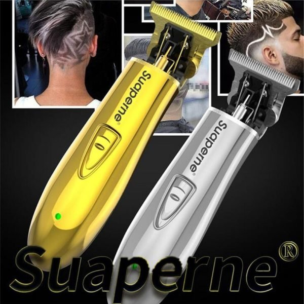 Professional Rechargeable Hair Clipper Electric Hair Trimmer Beard Razor for Men Barber 0 1mm Salon Hair