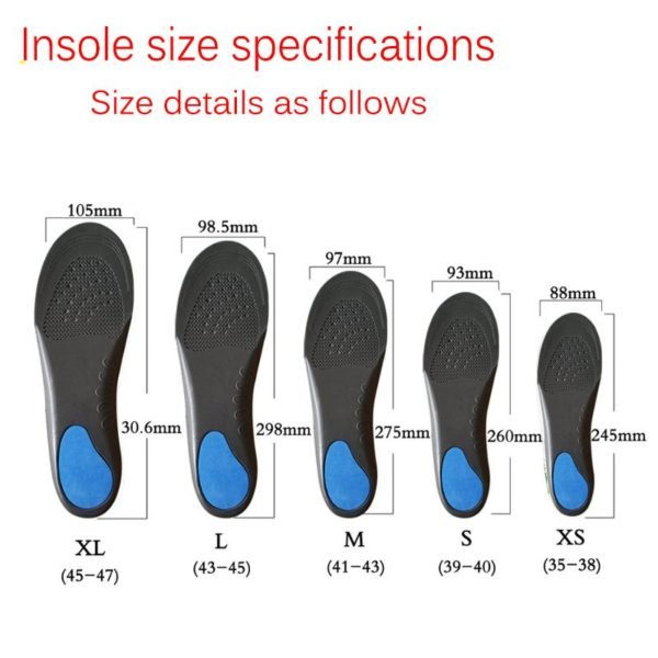deodorant insole dry Unisex Deodorizing Insoles Flatfoot Orthopedic Cubitus Varus Orthopedic Insoles Foot Care 3
