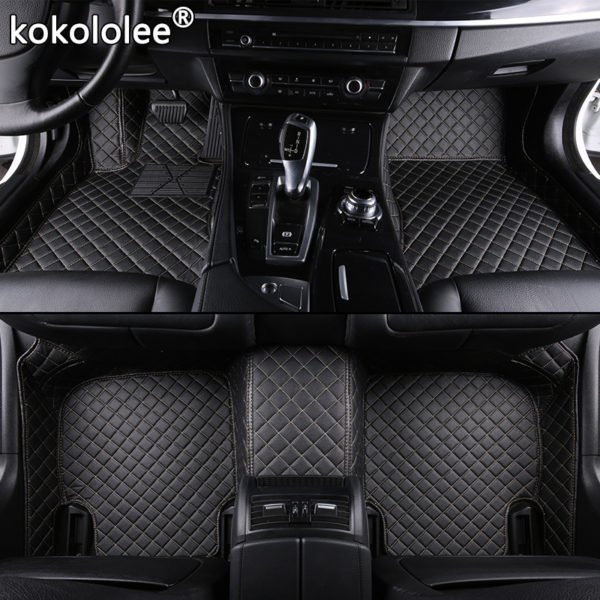 kokololee Custom car floor mats for Audi all model A1 A3 A8 A7 Q3 Q5 Q7 1