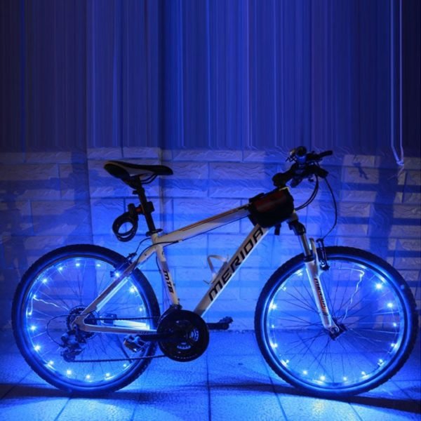 2M 20LED Motorcycle Cycling Bike Bicycle Wheels Spoke Flash Light Lamp Impression Riding A01 Cycling Wheel 3