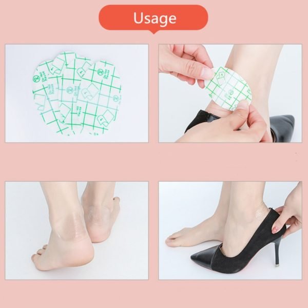 30Pcs Heel Protector Foot Care Sole Sticker Waterproof Invisible Patch Anti Blister Friction Foot Care Tool 2