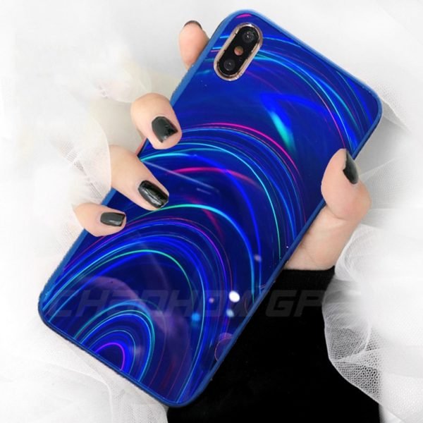 Colorful Mirror Case For iPhone 11 Pro Max 2019 XR XS MAX X 6 6s 7 2
