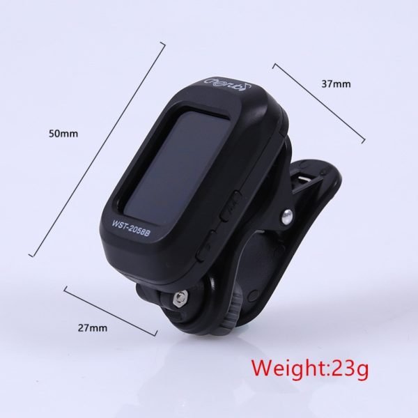 Folk Acoustic Guitar Tuner Violin Ukulele Bass Electronic Tuning Tuner Stringed Musical Instrument Accessories Guitar Bass 2