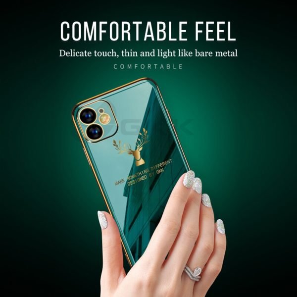 GKK Luxury Plating Soft Tpu Case For Iphone 11 Pro Max X XS Max XR 6 2