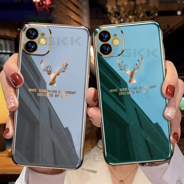 GKK Luxury Plating Soft Tpu Case For Iphone 11 Pro Max X XS Max XR 6 5