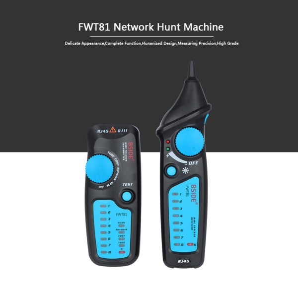 Multi functional LCD Network Cable Tester Wire Tracker RJ11 RJ45 Wire Network Cable Finder 4