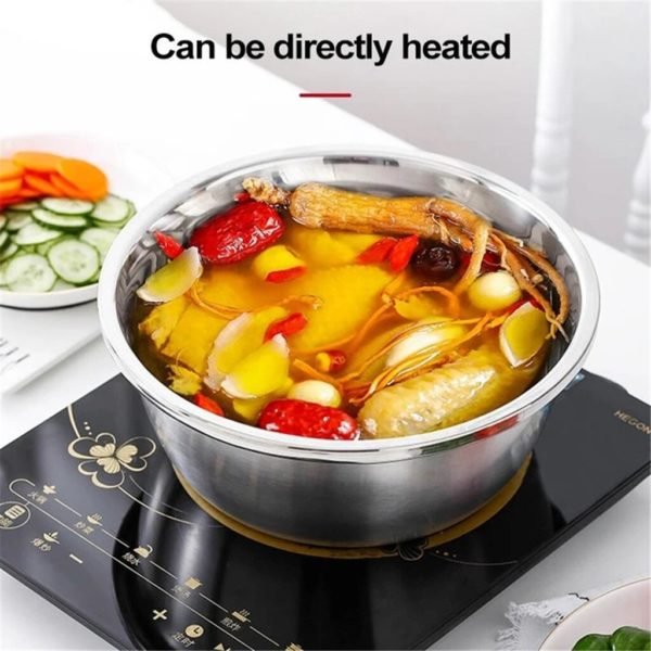 Multifunctional Stainless Steel Food Wash Drain Basket Slice Planer With Basin Kitchen Cooking Accessorie Tool 3