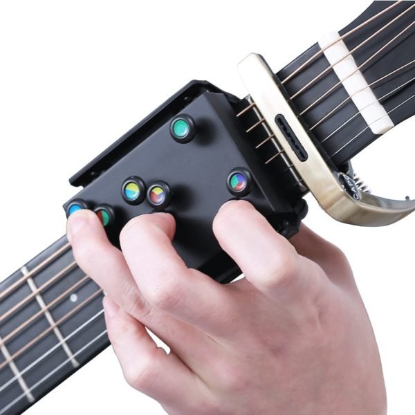 NEW Guitar Learning System Teaching Practrice Aid with 21 chords Lesson Guitar Chord Trainer Practice Tools 1