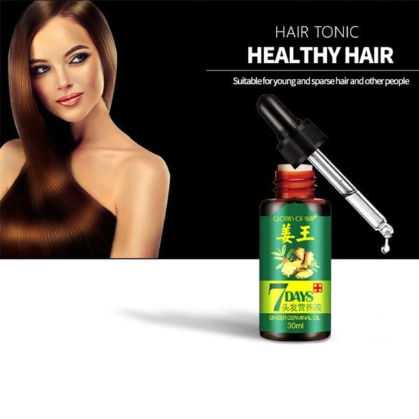Natural Repair Fast Hair Growth Fluid Hair Loss Treatment Healthy Hair Growth Liquid Biotin Essence 3