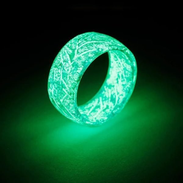 Newly Luminous Glow Ring Glowing In The Dark Jewelry Unisex Decoration for Women Men
