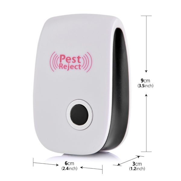 Pest Control Ultrasonic Pest Repeller Mosquito Killer Electronic Anti Insect Repellent Mole Mouse Cockroach Mice US 2