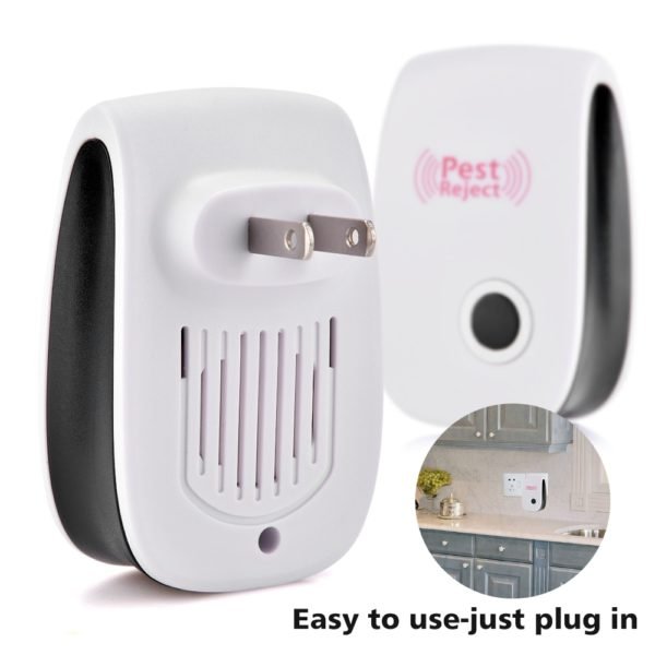 Pest Control Ultrasonic Pest Repeller Mosquito Killer Electronic Anti Insect Repellent Mole Mouse Cockroach Mice US 4