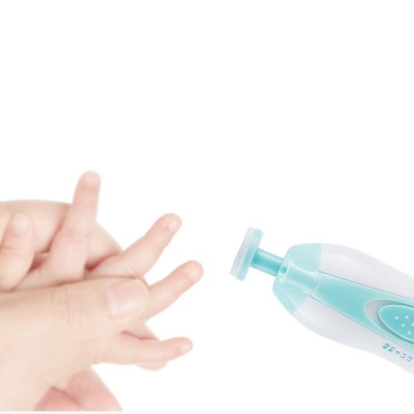 Portable Electric Safe Nail Clipper Cutter Baby Trimmer Manicure Pedicure Clipper Scissors Kids Infant Baby Cutter 5
