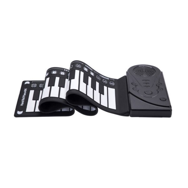 Portable Piano 49 Keys Electronic Pianos Keyboard Professional Smart Folding Silicone Roll Up Piano Beginner Instrument 1