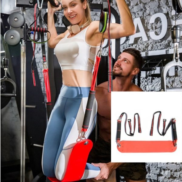 Pull up Booster Belt Suspension Belt Auxiliary Training Device Horizontal Bar Home Sling Pull Force Belt 3