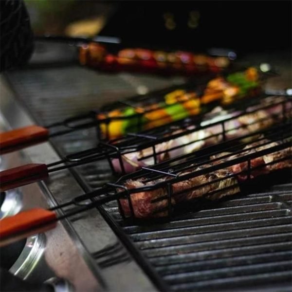 Square Barbecue Net BBQ Tools 4