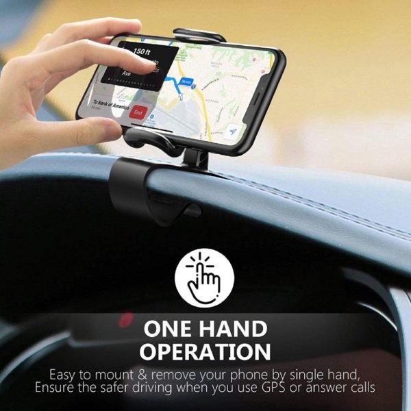 Universal Car Vehicle Dashboard Mount Mobile Phone Holder Clip on Stand Bracket 1