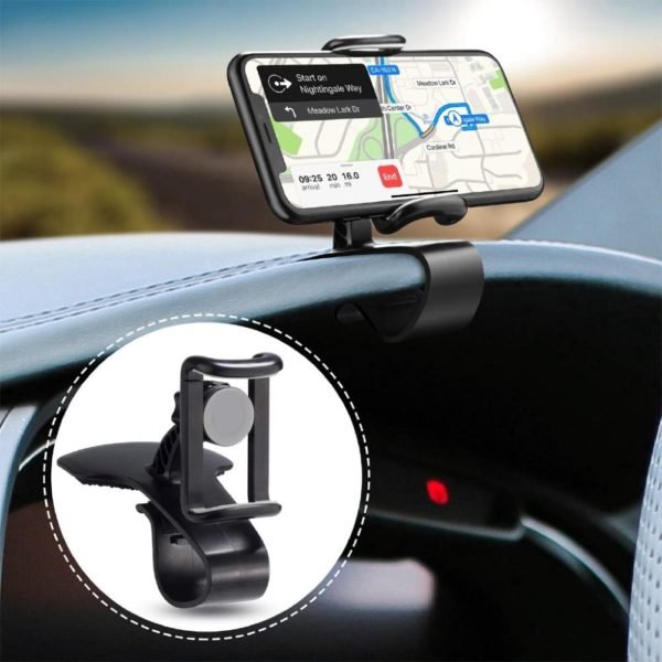 Universal Car Vehicle Dashboard Mount Mobile Phone Holder Clip on Stand Bracket