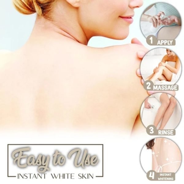 Wholesale Whitening Volcanic Mud Bath Milk Cream Whole Body Wash Fast Whitening Exfoliating Body Lotion Shower 5