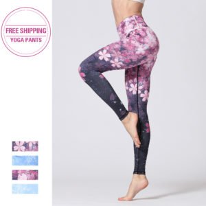 Women s Sports Pants Yoga Leggings Seamless Sport Women Fitness for Gym Legging Print Running Push