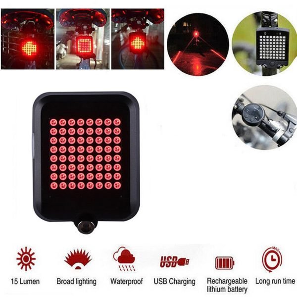 bicycle light Auto Light Indicator Direction Rear Light Safety Warning lamp Car Taillight Lamp for Road