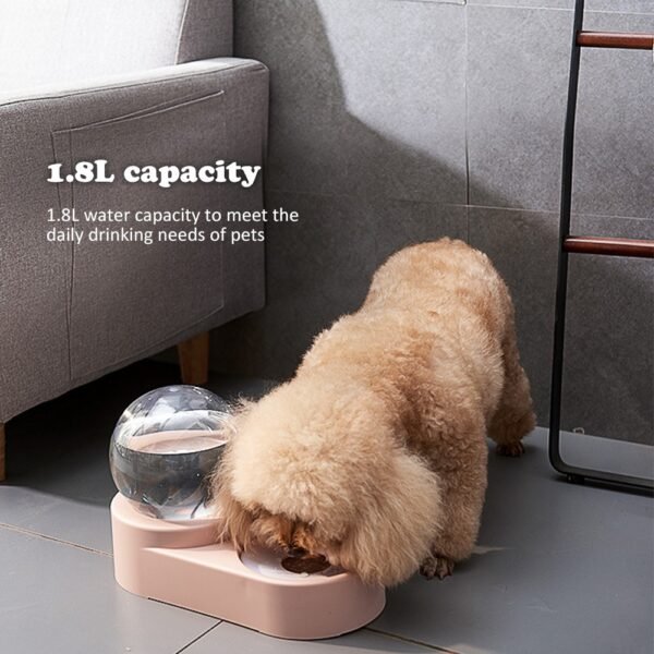 1 8L New Bubble Pet Bowls Food Automatic Feeder Fountain Water Drinking for Cat Dog Kitten 2