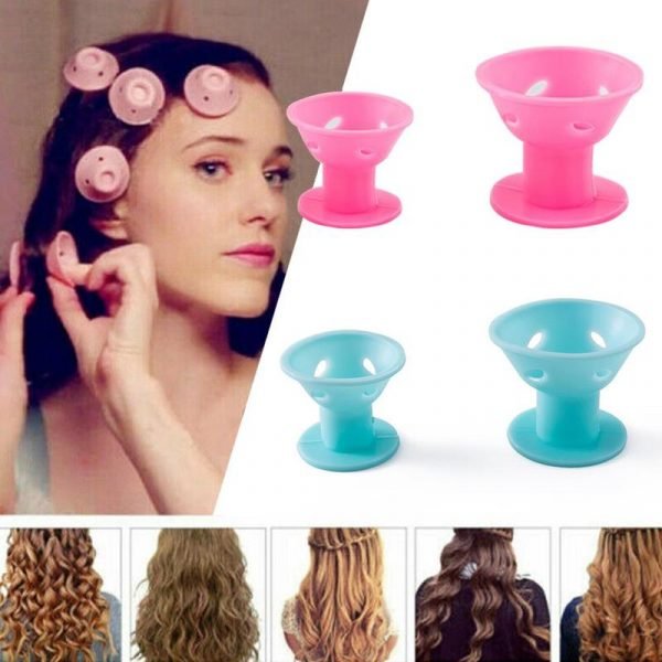 10pcs Magic Silicone Hair Rollers For Mushroom Curlers Sleeping No Heat Soft Rubber Hair Curler Twist 1