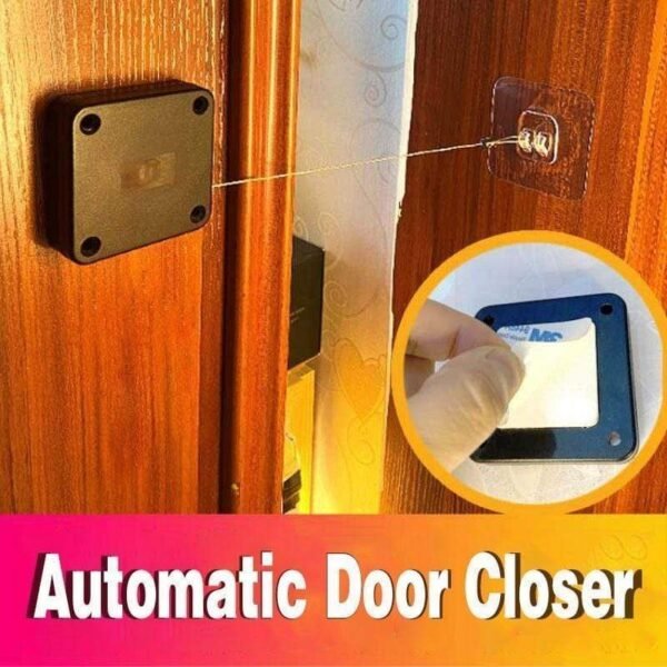 1pcs Punch free Automatic Sensor Door Closer