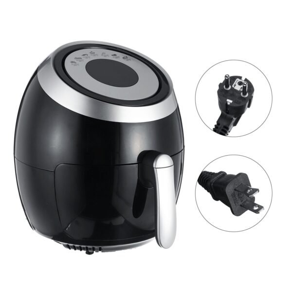 5 5L Electric Deep Air Fryer Multi function Pan With Basket Health Chip Oil Free Oven 5