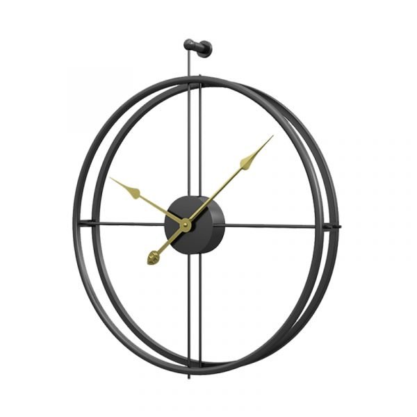 55cm Large Silent Wall Clock Modern Design Clocks For Home Decor Office European Style Hanging Wall 2