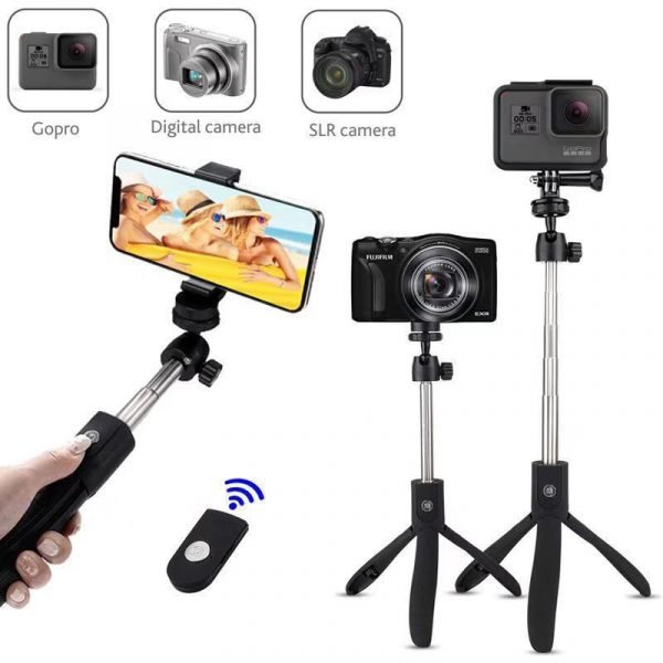 Bluetooth selfie stick remote control tripod phone universal self timer artifact multi function selfie stick cell
