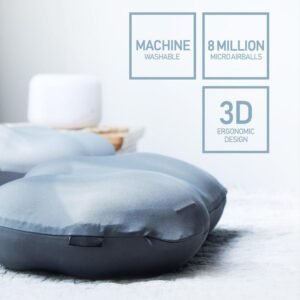 Creative Deep Sleep Addiction 3D Neck Pillow Washable Polyester Pillowcase Cover Travel Pillows Neck