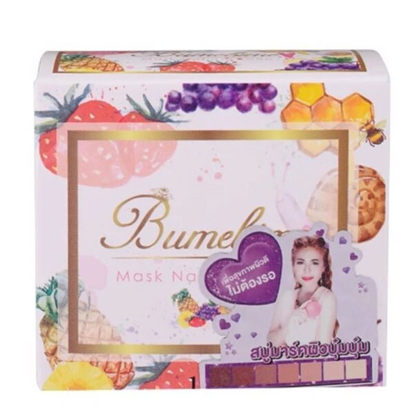 Instant Miracle Whitening Soap Thailand Bumebime Handmade Soap White Skin Natural Soaps Bath Fruit Essential Oil 2