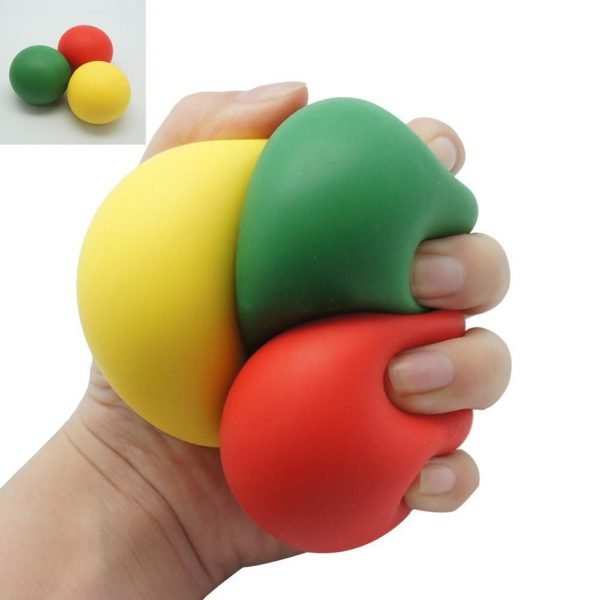 Low Resistance Stress Reliever Ball Autism Finger Fidget Exercise Toys Wrist Finger Exerciser Trainer