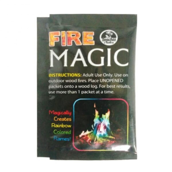 Magic Fire Color Change Tools Tricks Coloured Flames Bonfire Sachets Fireplace Pit Patio Color Toy Funny 5