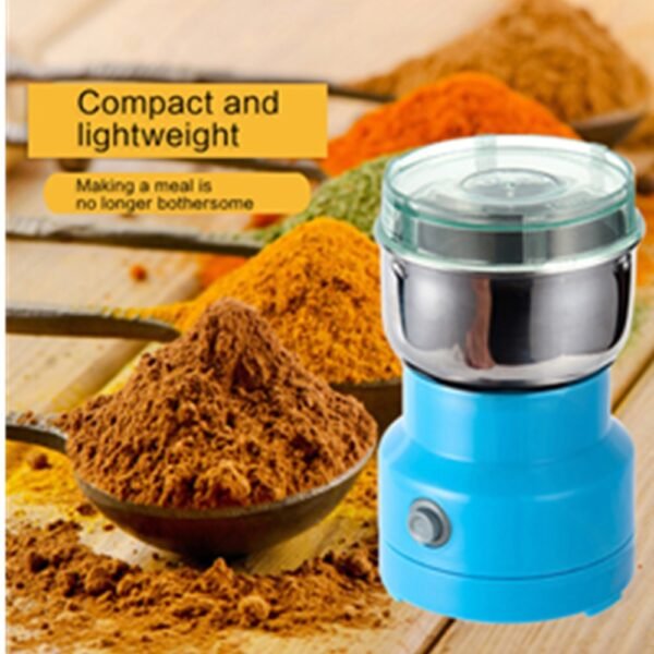 Mini Electric Food Chopper Processor Mixer Blender Pepper Garlic Seasoning Coffee Grinder Extreme Speed Grinding Kitchen 3