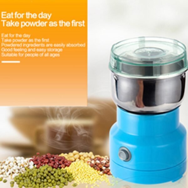 Mini Electric Food Chopper Processor Mixer Blender Pepper Garlic Seasoning Coffee Grinder Extreme Speed Grinding Kitchen 5