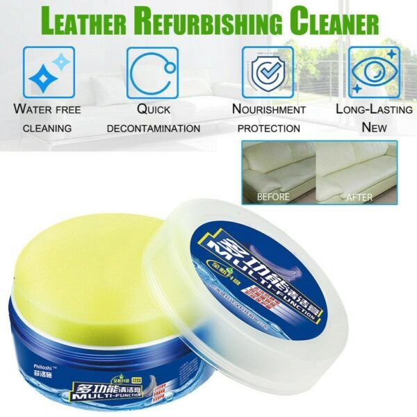 Natural Multi Purpose Cleaner Polisher Polishes And Protect For Bathroom Leather Faucet Kitchen Toilet Clean Cream