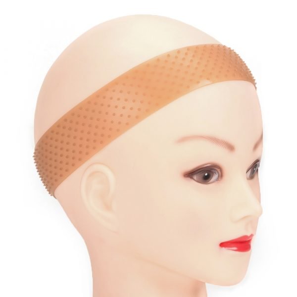 Transparent Silicone Headband Non Slips Unisex Drop shaped Elastic Wig Band Lace Wig Grip Hair Band 1