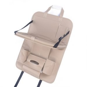 Foldable Tidy Tray Holder Brown PU Leather Car Seat Back Organiser Storage Bag 2.jpg 640x640 2