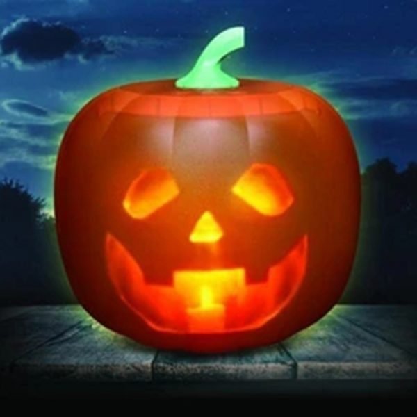 Spot Halloween Flash Talking Animated LED Pumpkin Projection Lamp for Halloween Home Party Pumpkin Lantern Home 3