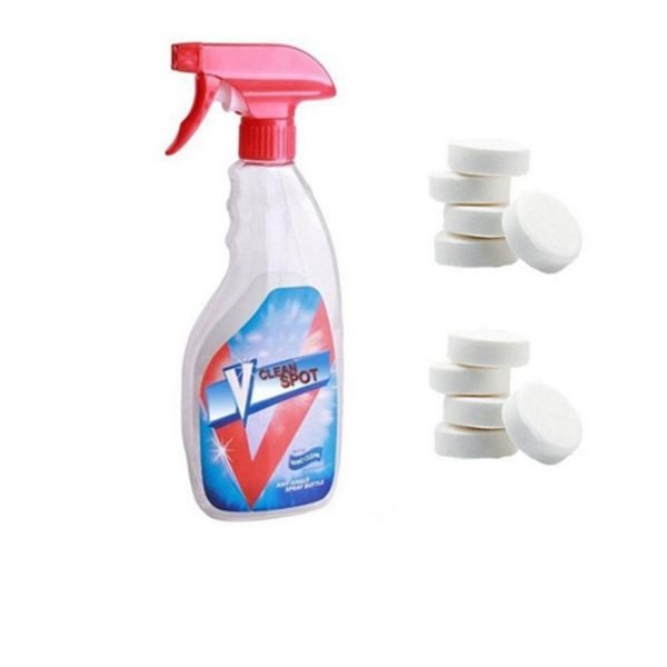 1 5 10 Pcs Multifunctional Effervescent Spray Cleaner Set Clean Spot with Spray Bottle Cleaning Concentrate