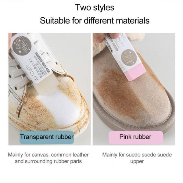 1pc Magic Shoes Eraser Suede Leather Stain Cleaning Tool Fabric Leather Boots Care Cleaner Shoes Boots 5