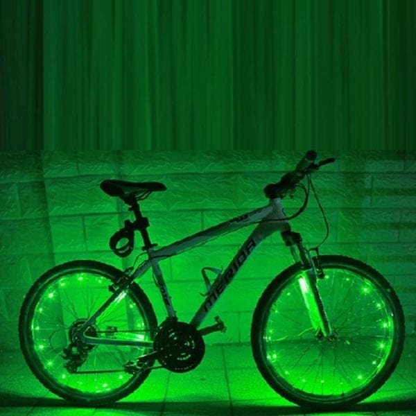 Bike Wheels Spoke Flash Light 20LED BLUE Motorcycle Cycling Bike Bicycle Wheels Spoke Flash Light Lamp 3